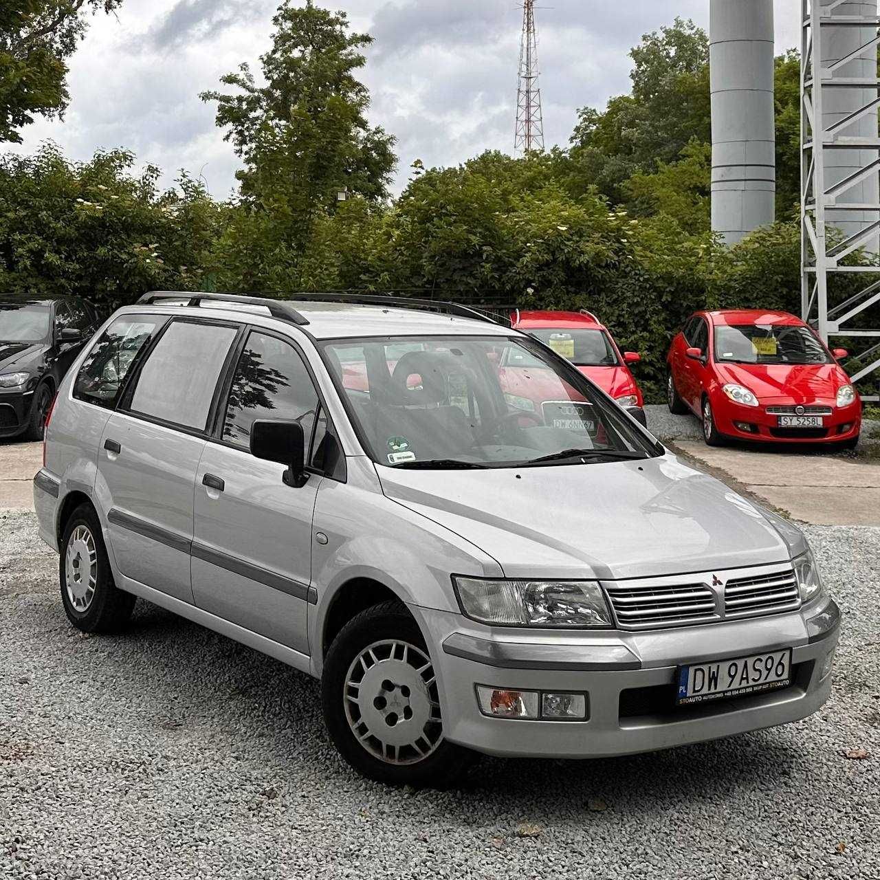Mitsubishi Space Wagon|2.0Benzyna 130KM|Manual|7Osobowe|Klima|Hak|2003