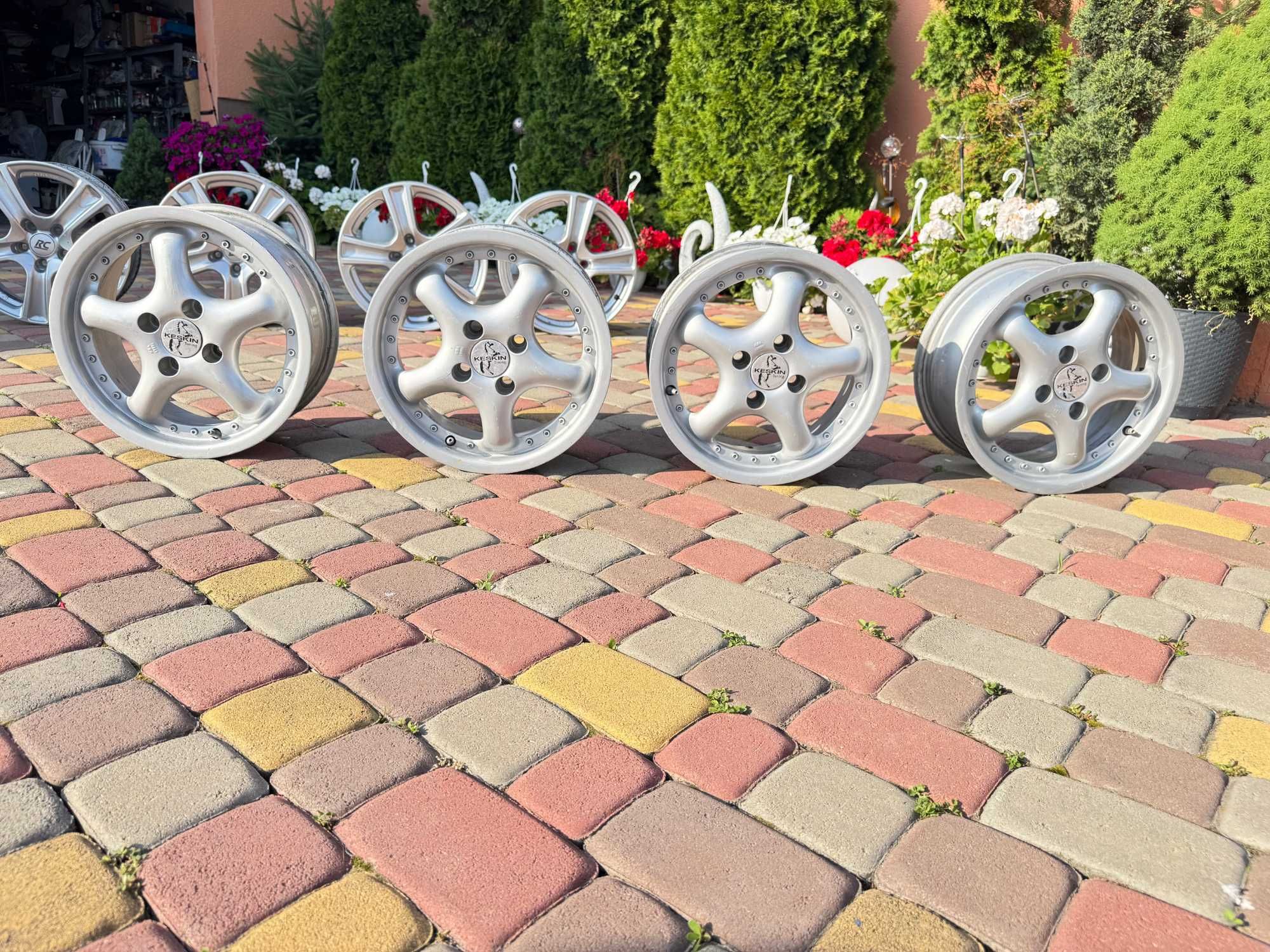 Тітанові діски Keskin 4*100 R14 oPEL*mazda-daewoo-vw-Gelly-VAZ-Renault