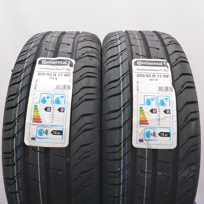 Opony 225/55/17 Continental 225/55R17 101V Van Letnie 2020 Nieużywane