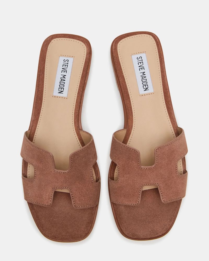 Жіночі шльопки тапочки Steve Madden Hadyn Mocha ОРИГІНАЛ