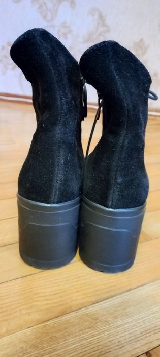 ботінки замша демісізон