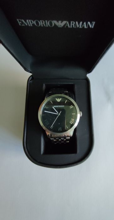 Zegarek Srebrny Emporio Armani ORYGINAŁ