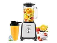 Blender-mikser stojący 1200W z funkcja pulsu, 1,6 l, szklany pojemnik