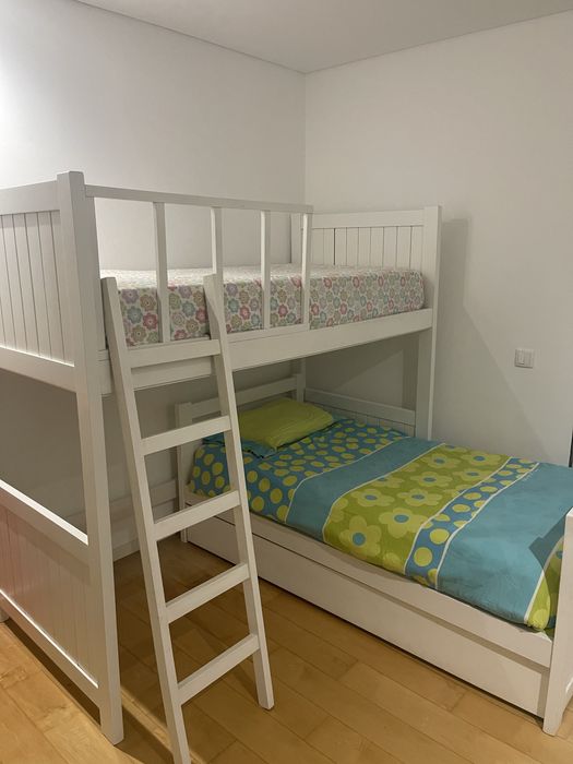 Beliche madeira maciça lacada branco