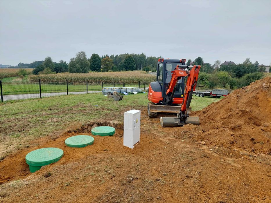 MONTAŻ biooczyszczalnie przydomowe oczyszczalnie ścieków, zbiorniki