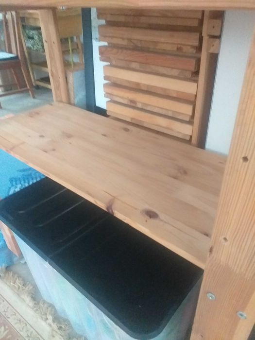 Regał drewniany-180×90×40