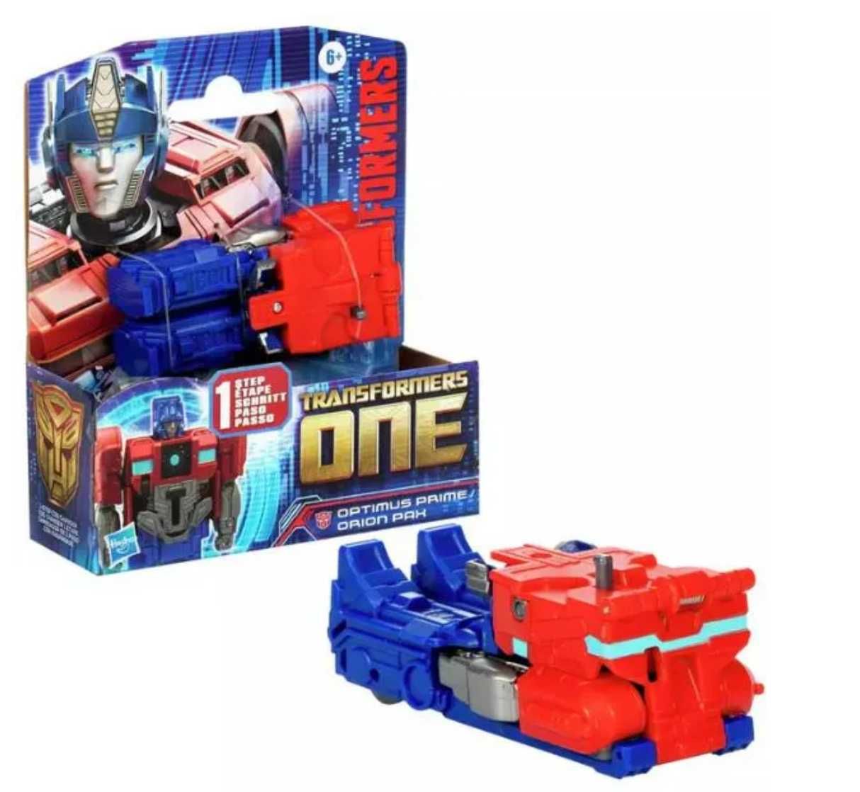 TRANSFORMERS One Figurka Optimus Prime Ciężarówka robot Hasbro prezent