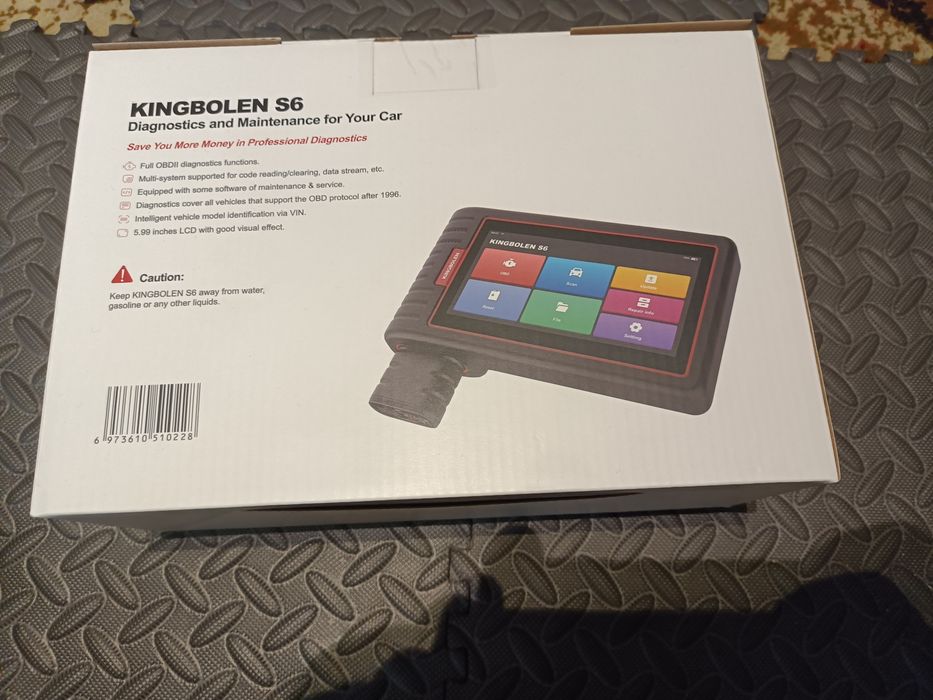 Skaner diagnostyczny kingbolen s6 bd naprawa auta