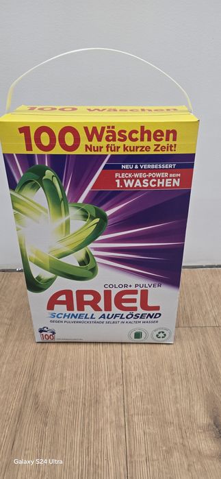 Proszek DE Ariel 100 prań kolor