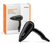 BaByliss Suszarka do włosów Travel 2000 W - czarna