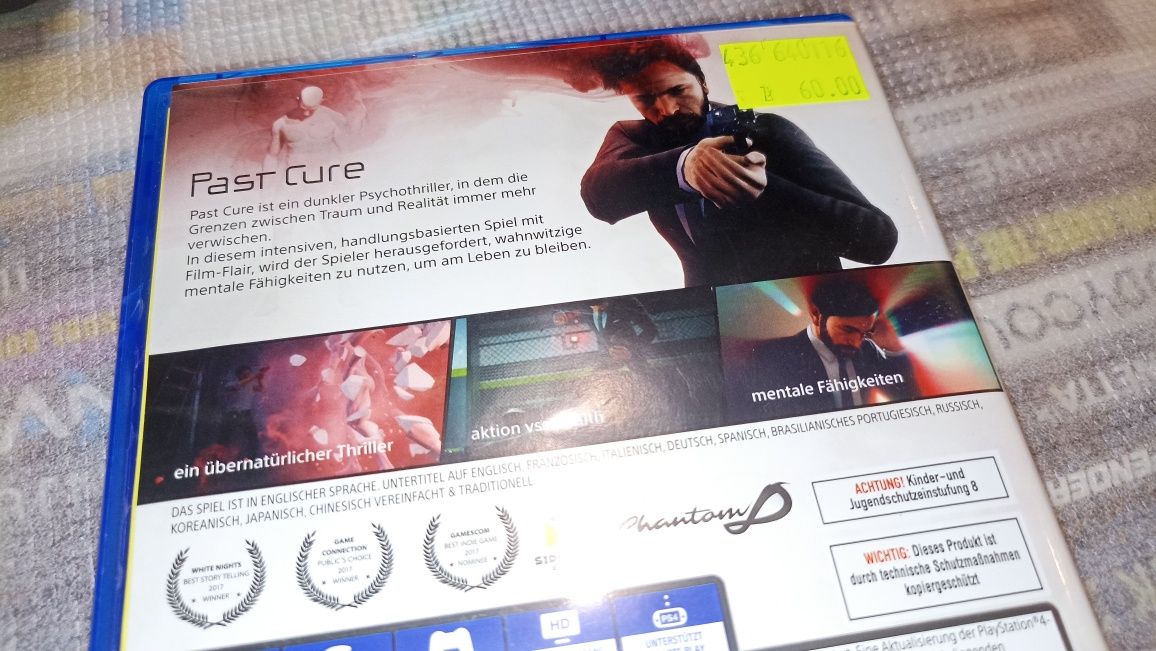 Past Cure PS4 możliwa zamiana SKLEP kioskzgrami