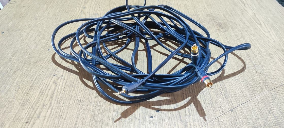 Przewód ekranowany jack-2xRCA i HDMI-DVI