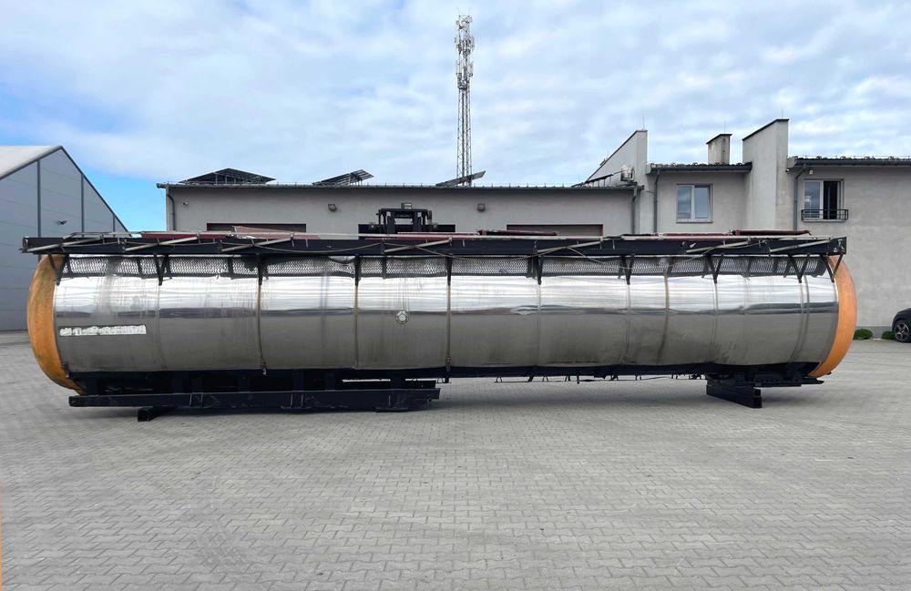 Zbiornik z nierdzewki 31 000 litrów, kwasówka, stal nierdzewna INOX