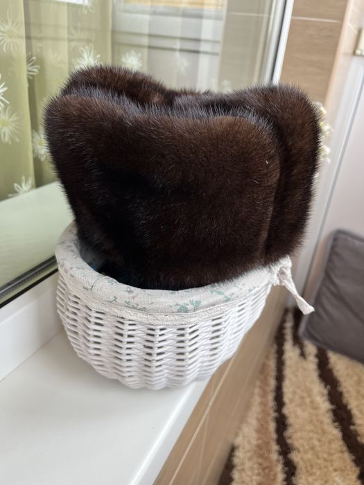 Шапка норковая