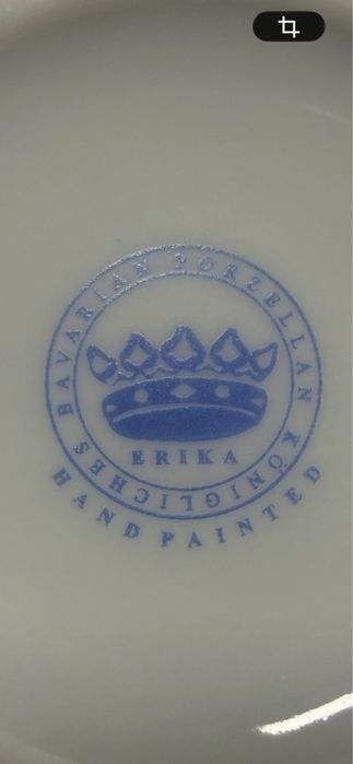 Serviço de loiça de porcelana Erika Konigliches Bavarian Porzellan