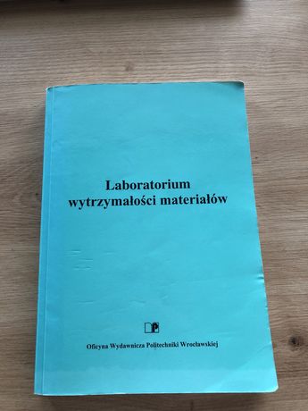 Laboratorium wytrzymałości materiałów PWR 2001 Żuchowski