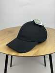 Кепка H&M Cotton Twill Cap чорна унісекс чоловіча жіноча на літо