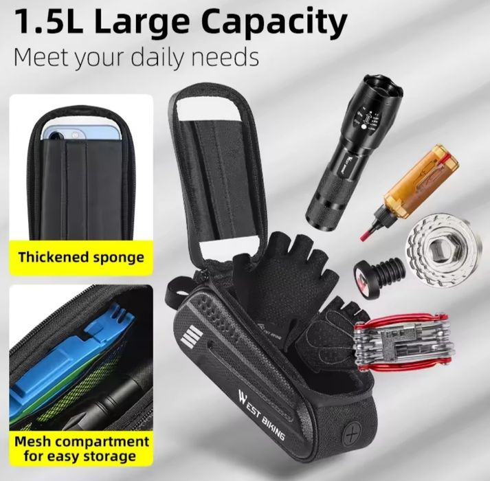 Сумка велосипедная