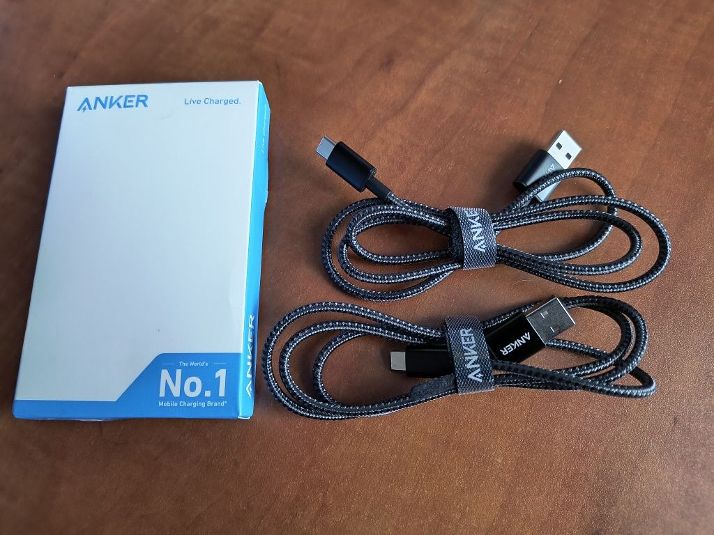 Przewód USB a na USB c 90 cm 2 sztuki