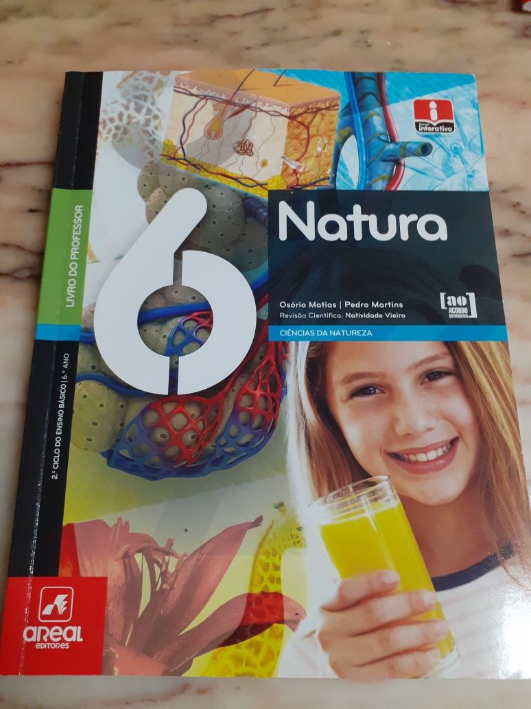 Manual e Caderno de Atividades Natura 6 - 6º ano Ciências