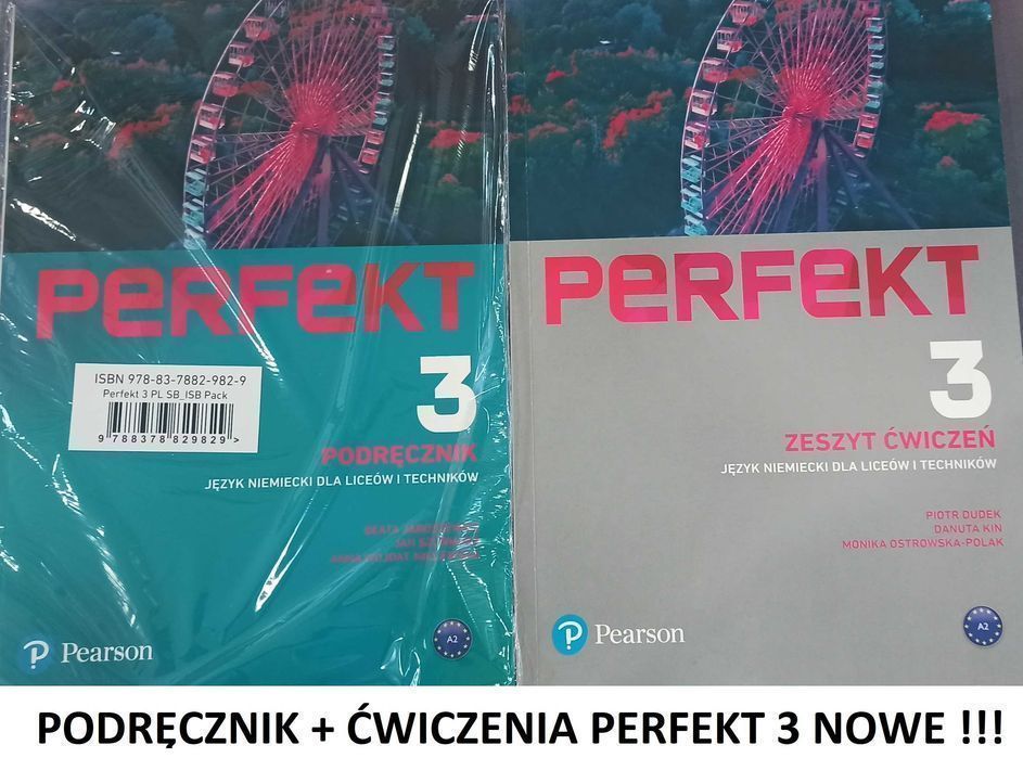 NOWE] Perfekt 3 Podręcznik + Ćwiczenia + kod interaktywny PEARSON