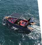 Łódź RIB Mattson Yacht EX-Chiron 700 motorówka motorowa jacht HYPALON