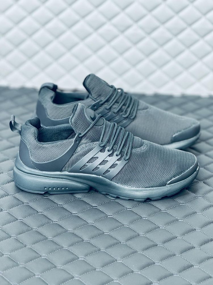 Nike Air Presto All Grey кроссовки мужские Найк Престо серые