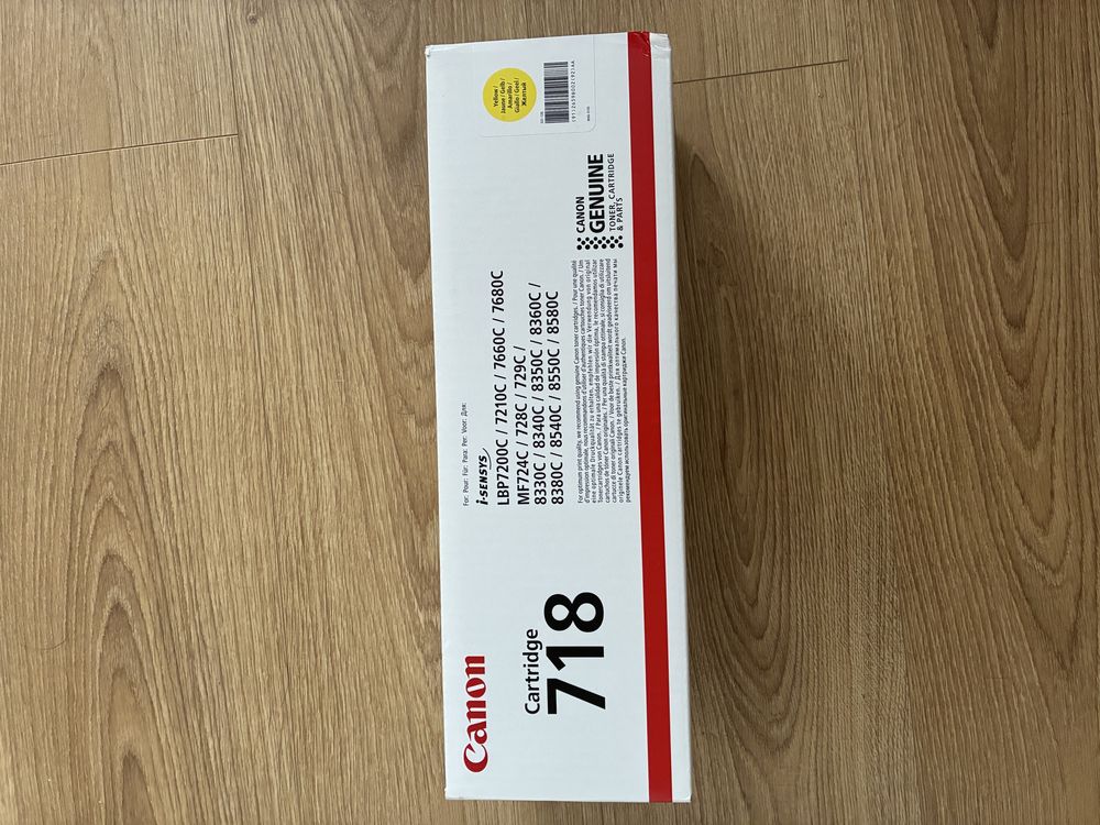 TONER CANON CRG-718Y LBP7200 MF8380Cdw MF8330cdn