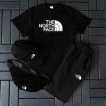 Спортивный костюм мужской летний The North Face Футболка + Шорты тнф