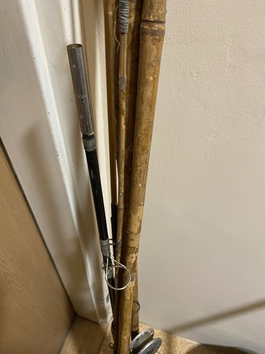 Wędki widać że nadgryzione zębem czasu