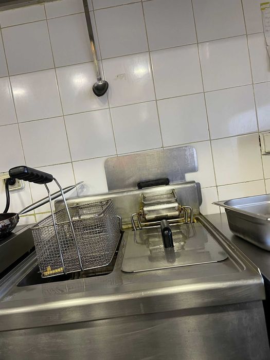 fritadeira de 2 cubas de 10lt cada