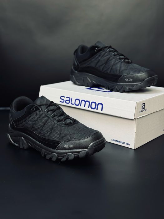 Кроссовки Salomon на осень дождливую погоду Саламон WaterProof GoreTex