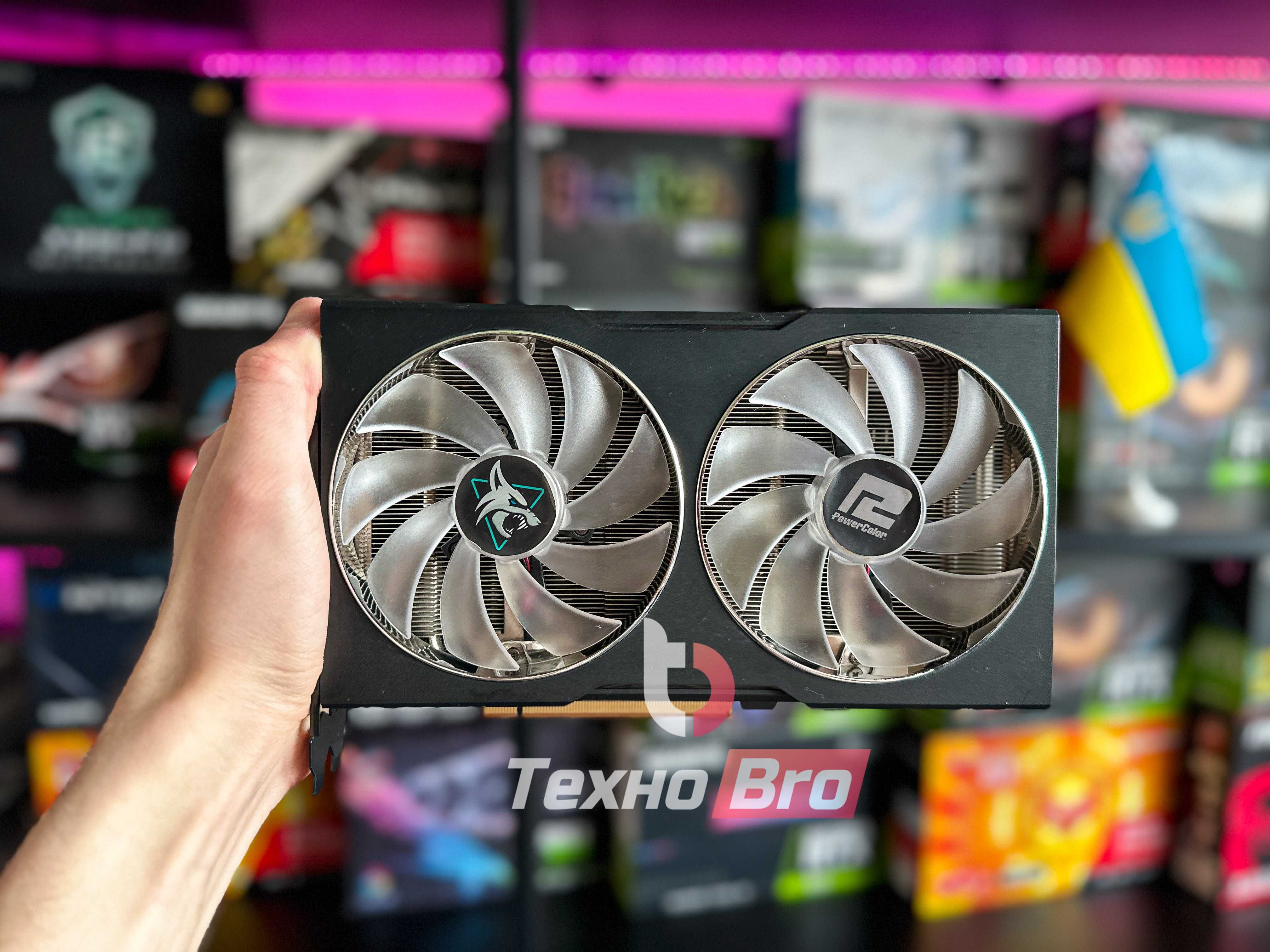 Гарантія! RX 6600 XT 8GB HellHound Ігрова відеокарта ТехноБро