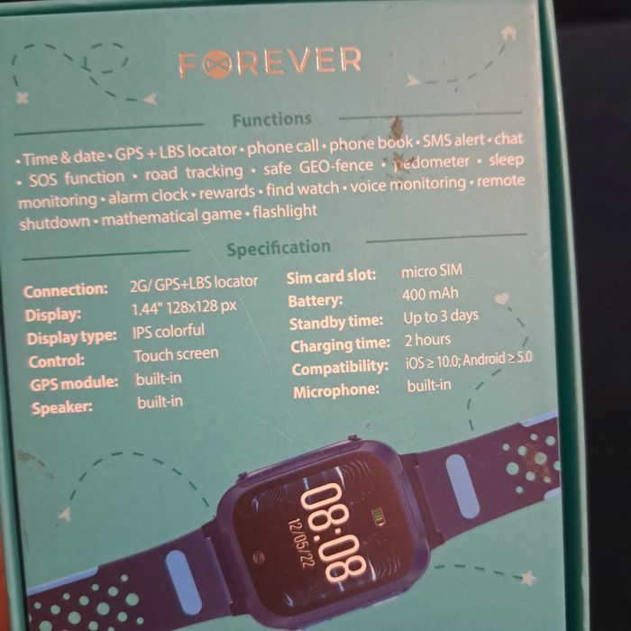Smartwatch Forever FindMe! 2
