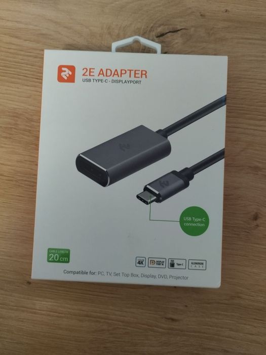 Адаптер 2E USB Type-C – DisplayPort