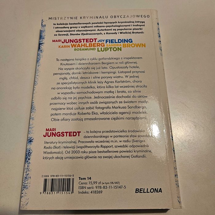 Mari Junstedt. Niebezpieczna gra.