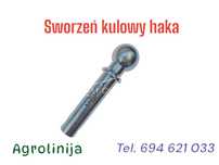 Sworzeń kulowy haka, zaczepu uniwersalny Hartowany MORGA