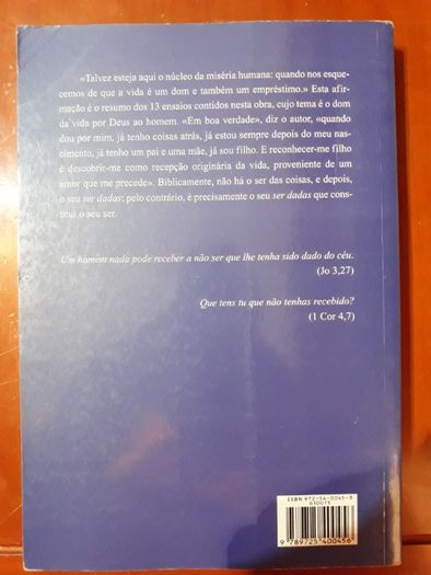 Livro Como Uma DÁDIVA Caminhos de Antropologia BÍBLICA