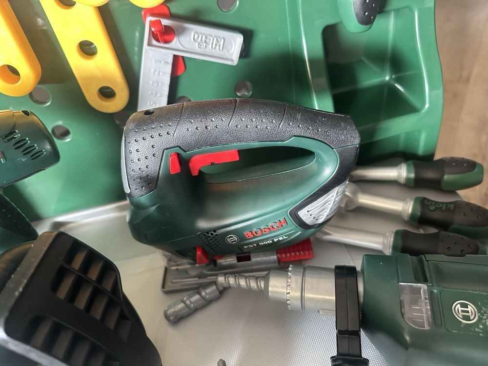 Warsztat dla dzieci Bosch Klein plus narzedzia