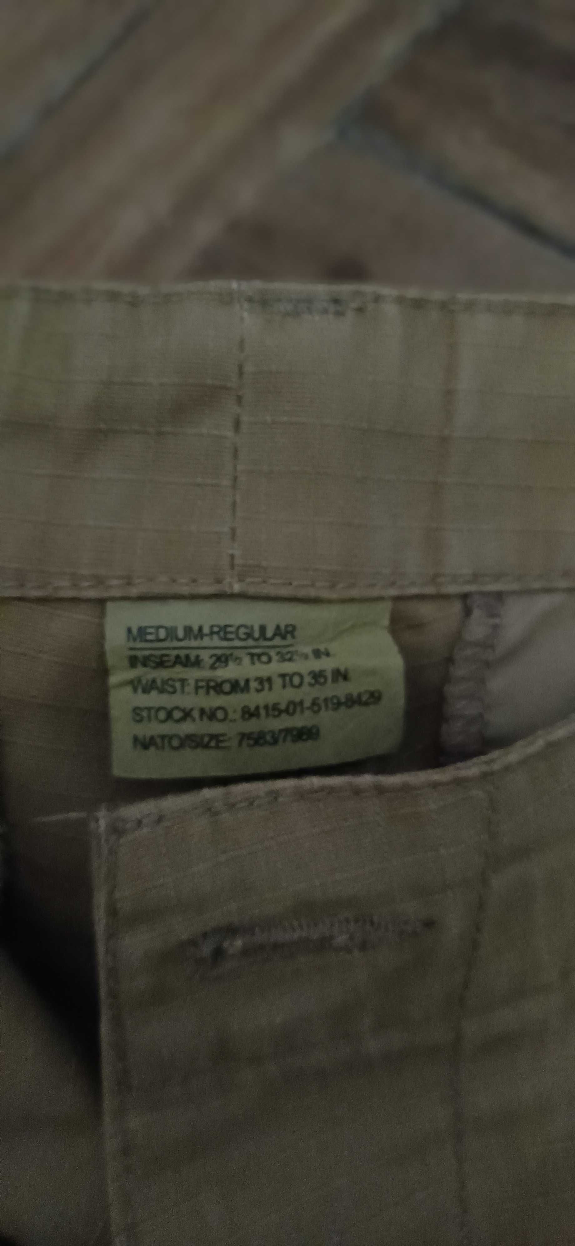 Calças tácticas variadas e camisola combate 70€ tudo
