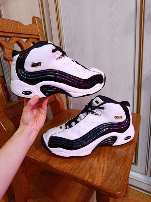 Reebok Answer III White зимові Шкіряні кросівки