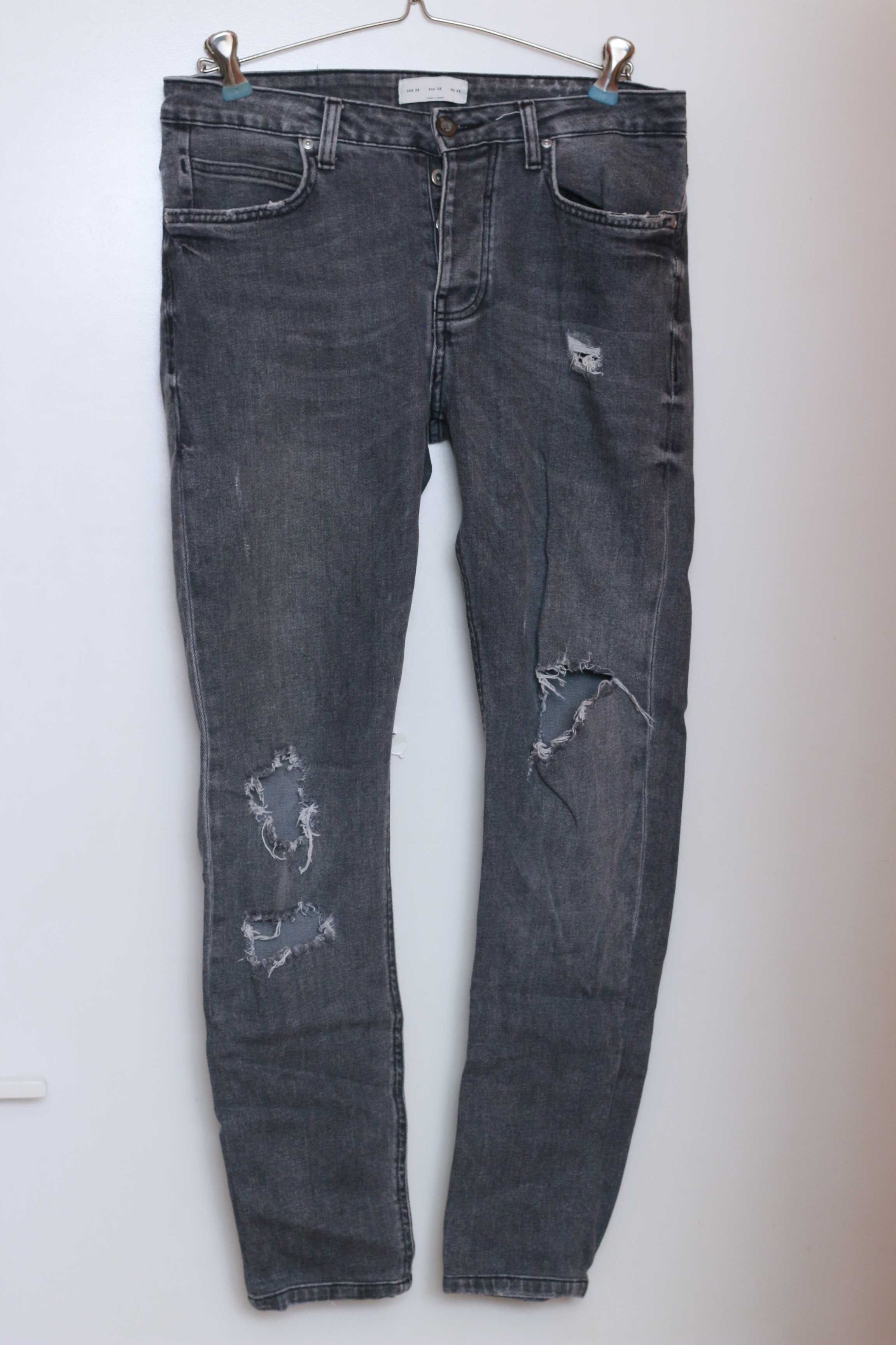 Jeansy ZARA Man Made in Egypt EUR 38 denim