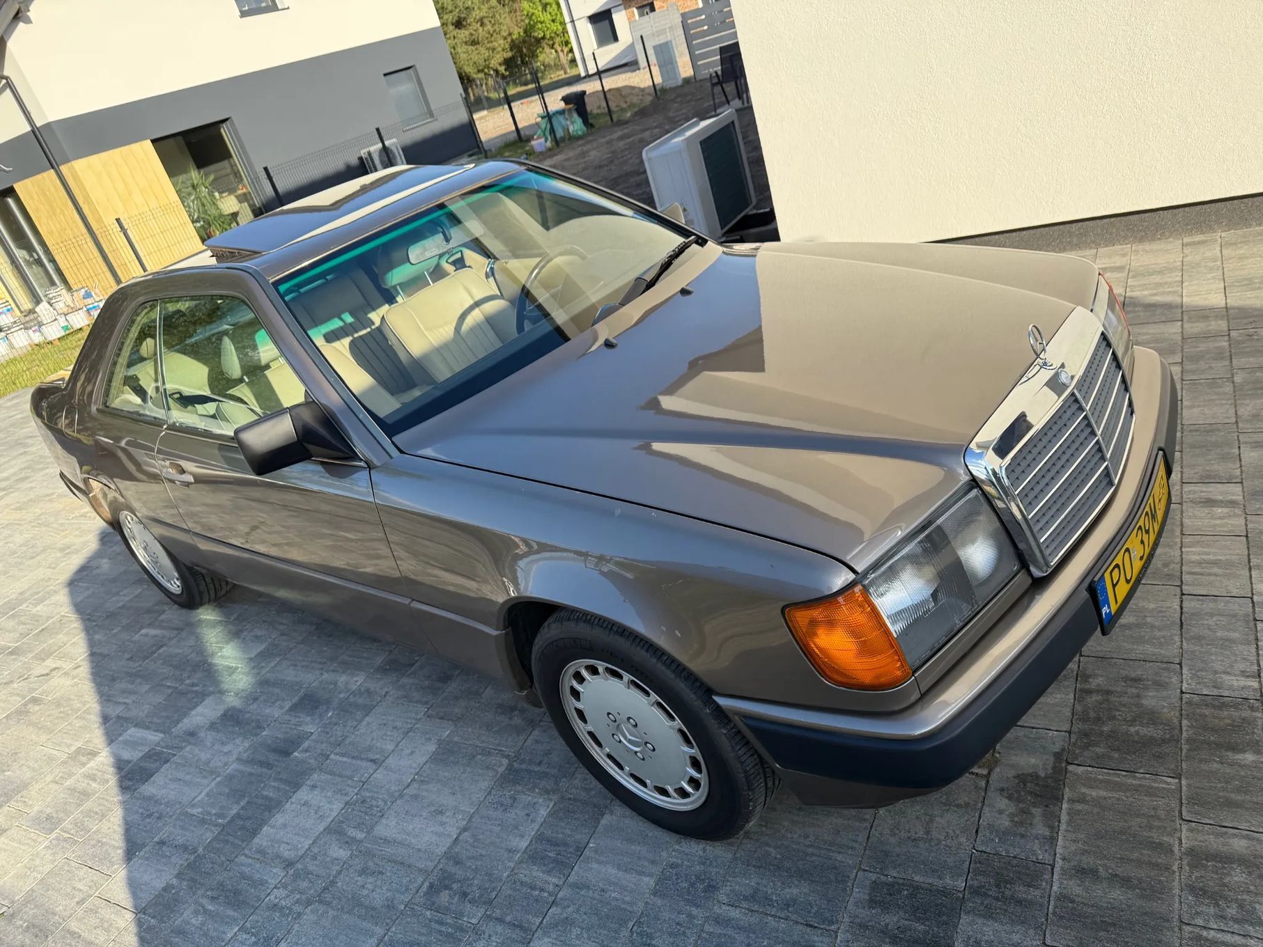 Mercedes-Benz W124 (1984-1993) 300 CE COUPE Żółte Tablice 1989 Pełna Historia Bogata Opcja Zadbany!