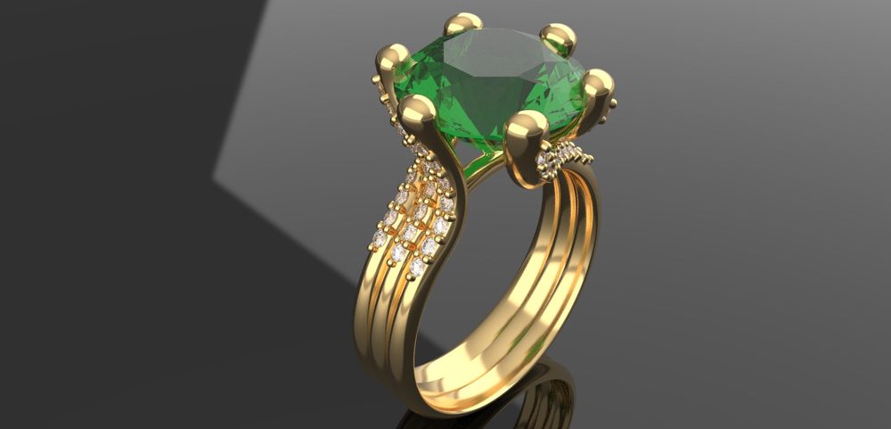 Desenho 3D para Jóias ou peça  personalizadas - Apresente sua Ideia