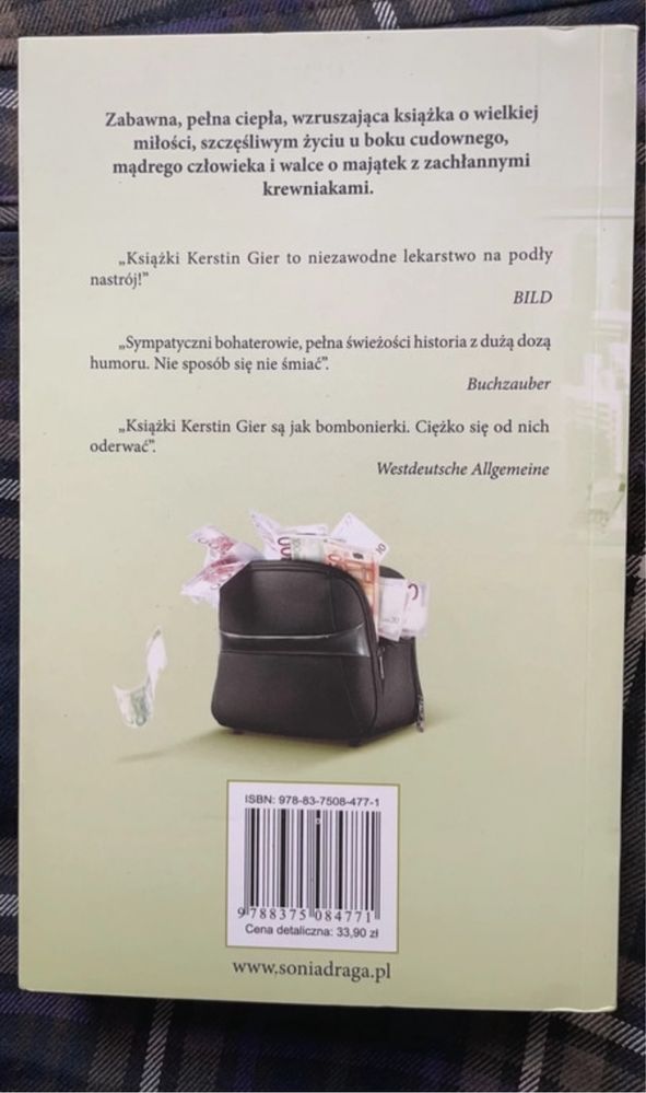 Książka Kerstin Gier - Kasa, forsa, szmal