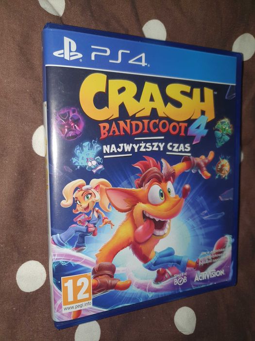 Crash Bandicoot 4: Najwyższy czas PL PS4 I PS5 Zamiana lub Sprzedaż