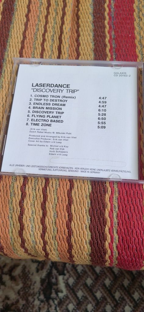 Laserdance - Discovery Trip, album Cd