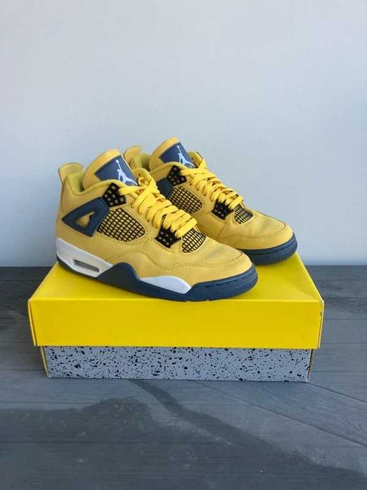 Buty Trampk Jordan AirJordan 4 retro tour yellow R.41