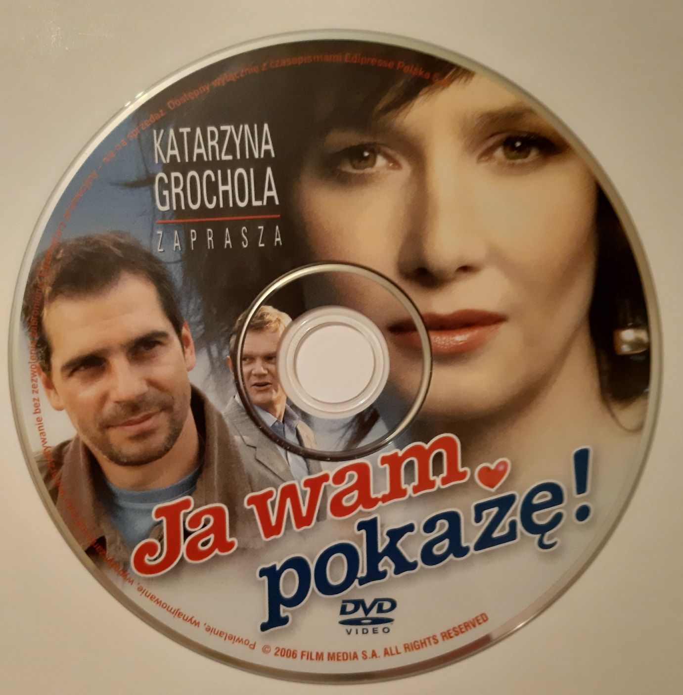 Ja Wam Pokażę film DVD Grochola Deląg Wolszczak Pazura komedia romant