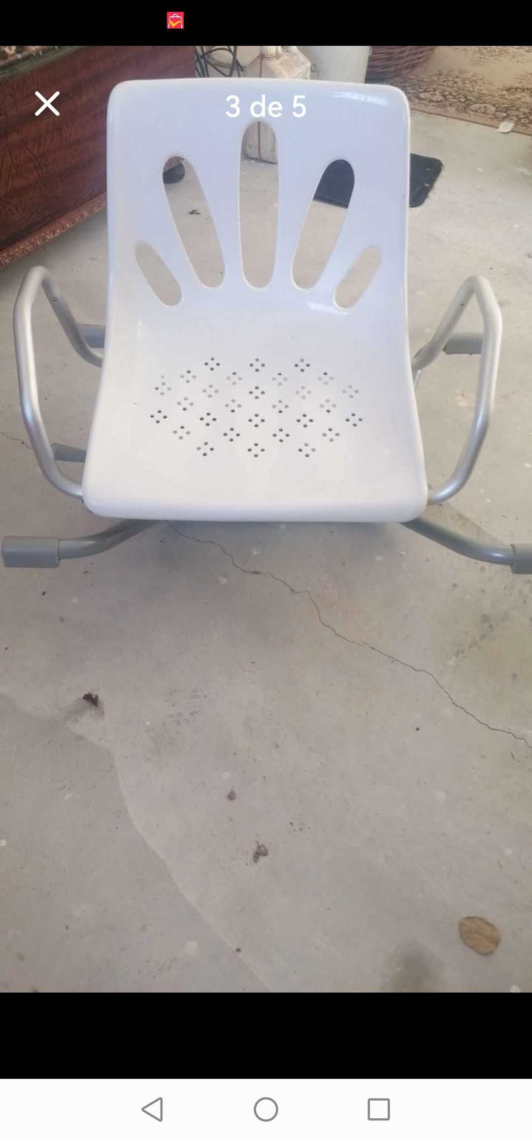 Cadeira mobilidade para banhos